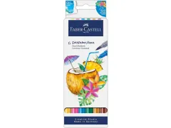 Duo aquarelmarker Faber-Castell Goldfaber kartonetui 6 stuks Coconut