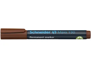 Marker Schneider Maxx 130 permanent ronde punt bruin - 1