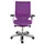 Bureaustoel Lila Zitting HxBxD 420-550x480x460mm Synchroonmech
