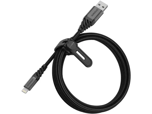 OtterBox Premium Datatransferkabel Lightning naar USB-A 2m zwart
