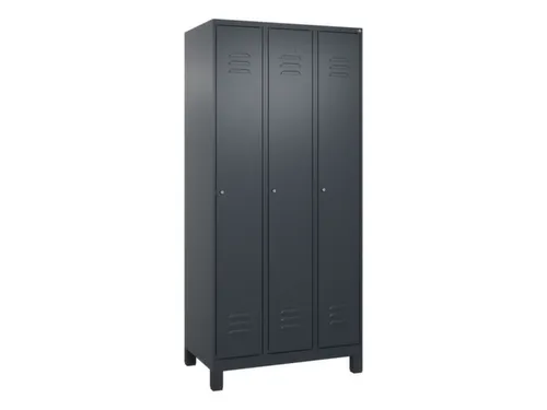 locker voor scheiding van kleding,HxBxD 1950x900x500mm,3vak