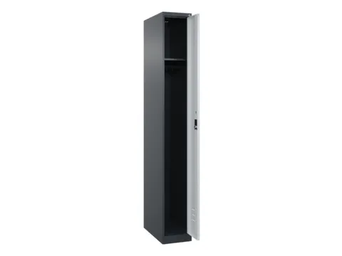 locker,HxBxD 1850x250x500mm,1vak,vak B 250mm,cil.-slot,staand op vloer
