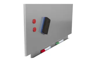 Whiteboard Rocada Skinpro 75x115cm grijs gelakt - 9