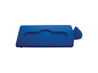 Deksel Gesloten Voor Slim Jim Recyclingstation Blauw - 1