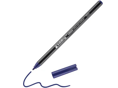 Fineliner edding 1300 blauw 3.0mm