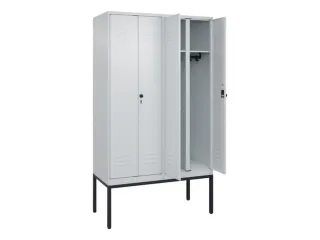 locker voor scheiding van kleding,HxBxD 2120x1200x500mm,4vak - 2