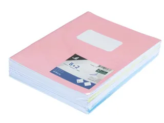 Schrift Kangaro A5 lijn pastel assorti kleuren pak a 10 stuks - 8