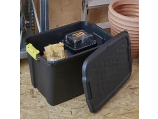 Opbergbox Bankers Box 60L met handgrepen robuust zwart - 4