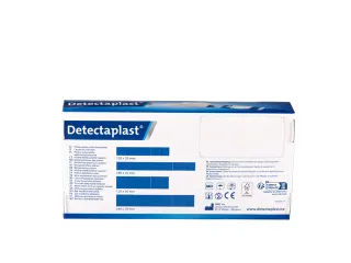 Elastische blauwe textielpleister Detectaplast 180x20mm 100 stuks - 6