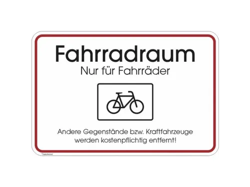 aanwijzingsbord,Fietsruimte - Alleen voor fietsen,aluminium gemerkt
