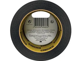 ducttape Universal, ft 48 mm x 25 m, zwart - 4