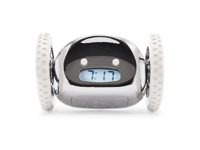 Wekker Clocky chrome
