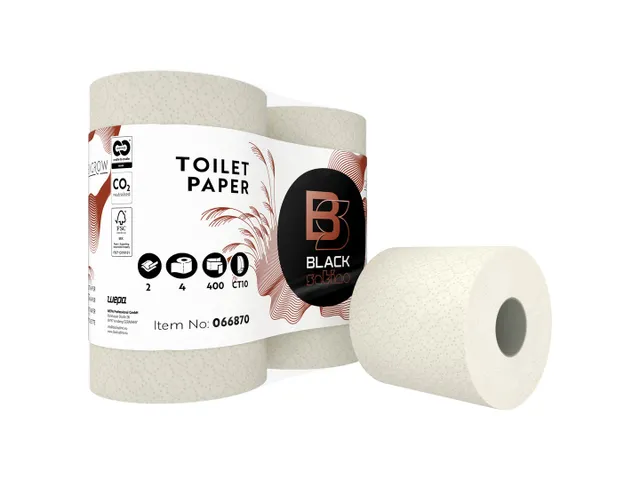 Toiletpapier BlackSatino GreenGrow CT10 2-laags 320vel naturel 065630