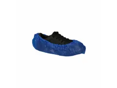 CPE schoenovertrek blauw 41x15cm 130mu 500 Stuks