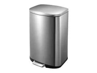 Afvalbak EKO Della pedaalemmer 50 liter RVS - 2