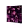 Wanddecoratie Textiel Set 40x40cm Cactus Paars