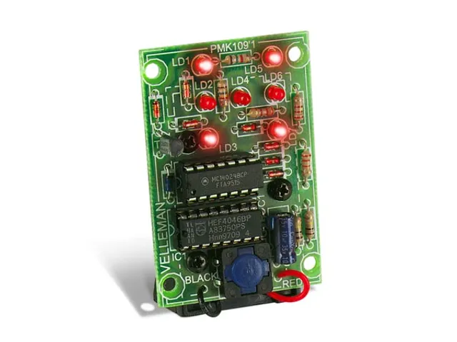Soldeerkit Elektronische dobbelsteen roleffect