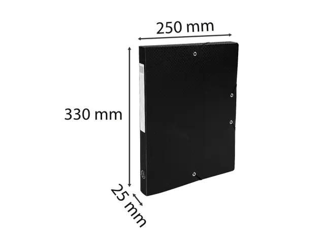 Boite de Classement Exabox Dos 25mm polypropylène 7/10e OPAK - A4 - N