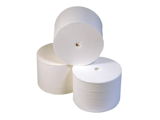 Toiletpapier Coreless 2-laags 104m wit