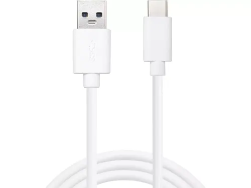 USB-C USB-A 2.0 SAVER Kabel 1 Meter Wit