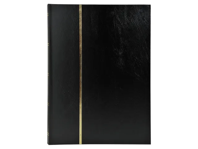 Postzegelalbum 32bl 22 ,5x30,5cm zwart