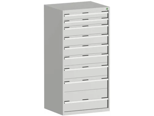 ladekast,HxBxD 1600x800x650mm,9lade(n),lade voor zware lasten