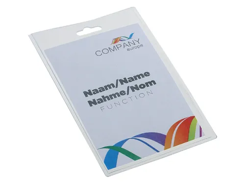 Badge - pashouder Europel gesloten 60x90mm