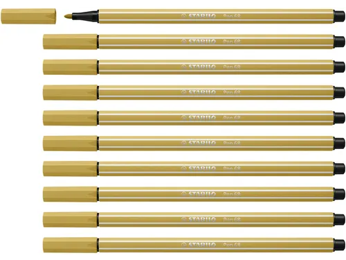 Viltstift STABILO Pen 68/66 medium khaki