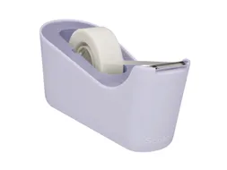 Plakbandhouder Scotch C18 lavendel + 1 rol magic tape 19mmx33m