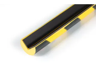 Hoekbeschermingsprofiel 25mm x 1m C25R magnetisch geel/zwart - 3