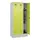 locker,HxBxD 1950x900x500mm,3vak,vak B 300mm,cil.-slot,sokkel