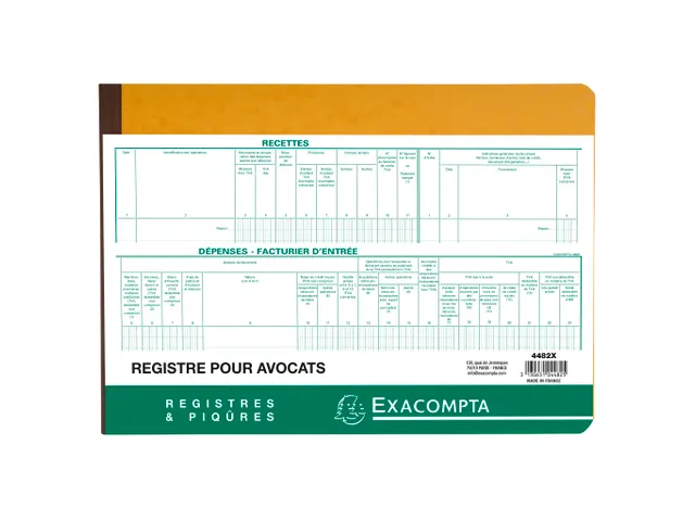 Piqure 27x38 Avocats 80 pages