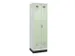 locker voor scheiding van kleding,HxBxD 1950x600x500mm,2vak