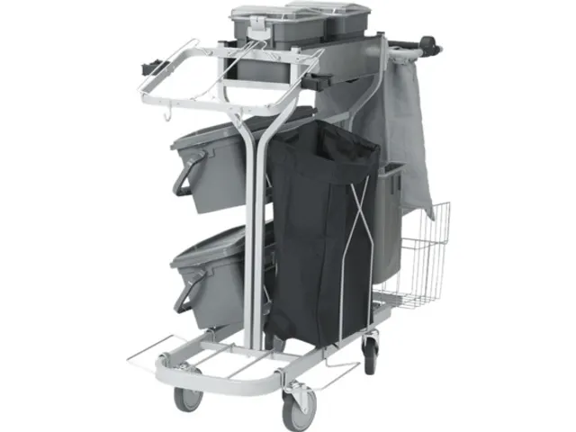 Vikan Microvezel werkwagen COMPACT PLUS 40 cm Grijs