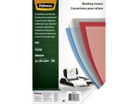 Voorblad Fellowes A4 Pvc 150 Micron Transparant