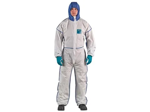 Ansell Alphatec 1800 Comfort disposable overall, wit, maat 3XL, per st