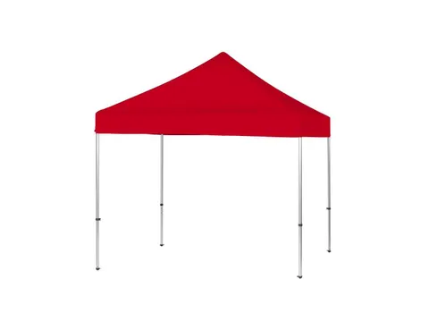Pop Up Tent Alu 3x3m Set met Canopy Rood
