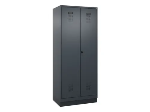 locker voor scheiding van kleding,HxBxD 1950x800x500mm,2vak