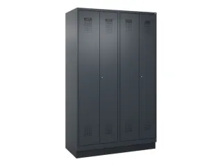 PBM-locker,HxBxD 1950x1200x500mm,4vak,vak B 300mm,cil.-slot - 2