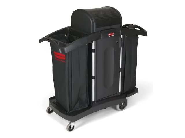 Hotelwagen Met Hoge Veiligheid Rubbermaid
