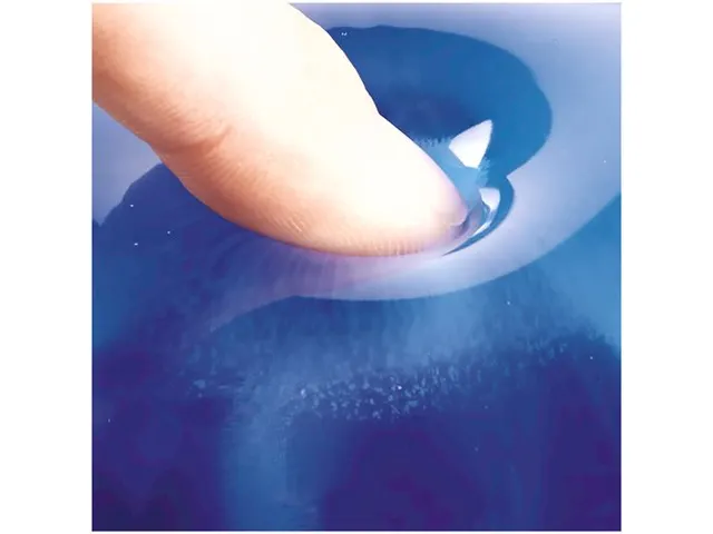 Polssteun voor muis Fellowes Crystals gel transparant blauw