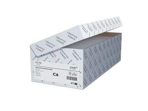 Envelop C4 Met Strip 229x234mm Olin Regular Ultimate White