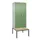 PBM-locker met bank,HxBxD 2120x800x815mm,2vak,vak B 400mm,draaigrendel