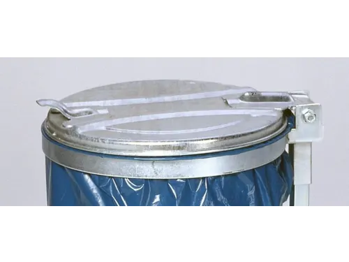 Afvalverzamelaar Standmodel 980x500x530mm 120 liter Verzinkt Staal