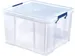 Bankers Box Opbergdoos Transparant 48 Liter