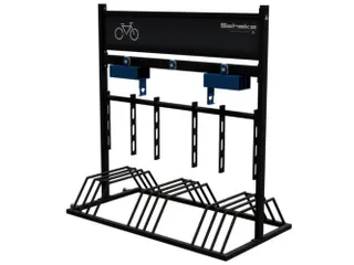 Mobiel fietsenrek,L 1300mm,6instelplaatsen,gebruik beide zijden - 2