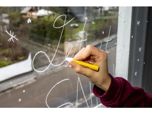 Raamkrijt Eberhard Faber etui a 12 stuks assorti