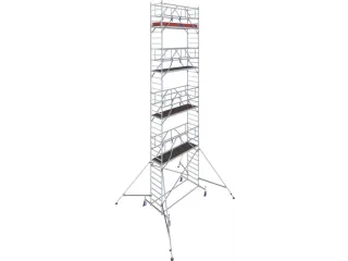 rolsteiger,werk H 10,4m,steiger H 9,5m,platform BxD 2500x750mm - 3