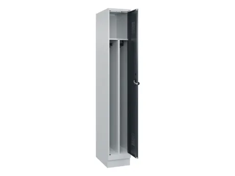 locker voor scheiding van kleding,HxBxD 1950x300x500mm,1vak