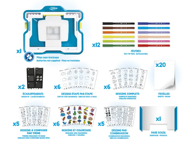 Tekenbord Maped Creativ Lumi'Board met lichtprojectie